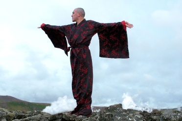 Forgotten Pat Kinevane on location Iceland No 2 Pic by Gerard Blanche Allie Whelan