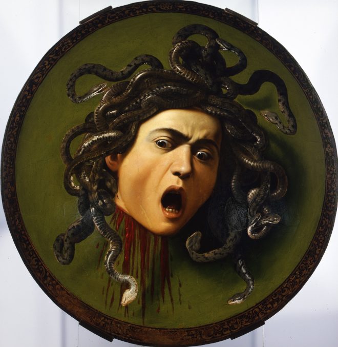 Caravaggio Medusa 1597 until 1598 Uffizi Google Art Project