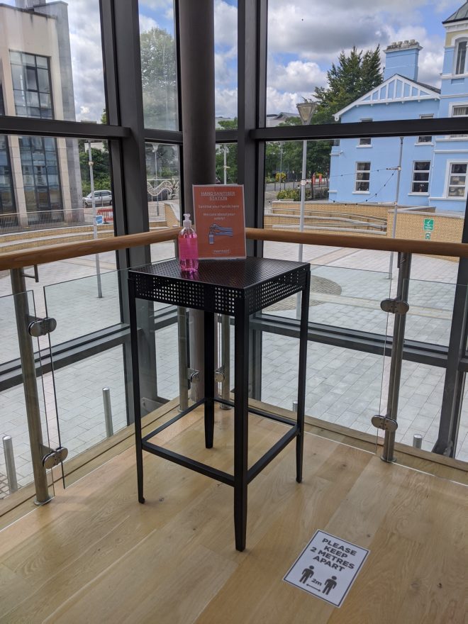 Gallery Hand Sanitiser Stand